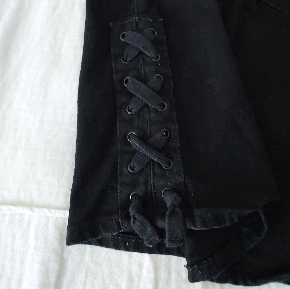 GAP Black Denim Skirt - Picture 9 of 9